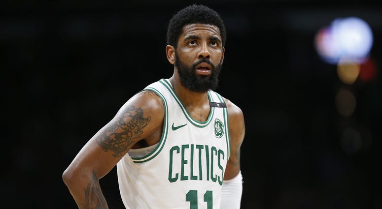 Boston Celtics guard Kyrie Irving