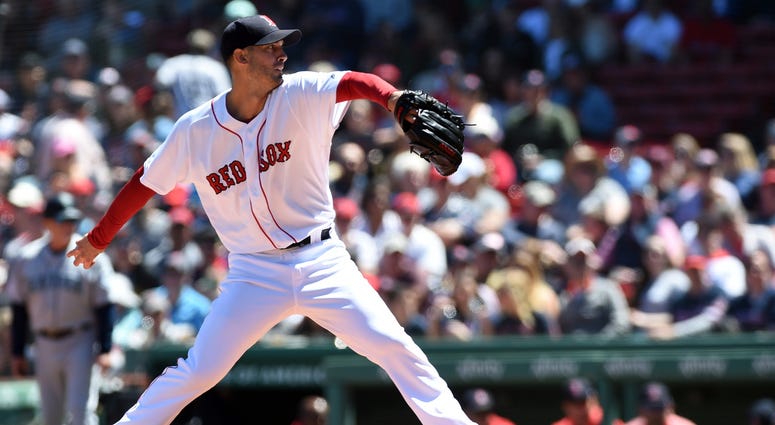 Red Sox pitcher Rick Porcello