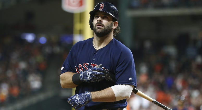 Red Sox first baseman Mitch Moreland