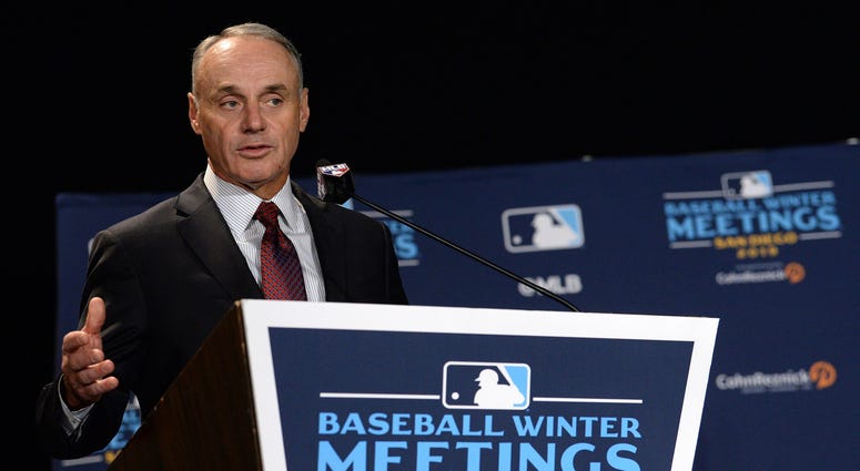 MLB commissioner Rob Manfred
