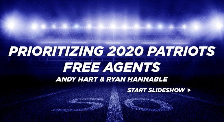 Prioritizing 2020 Patriots free agents