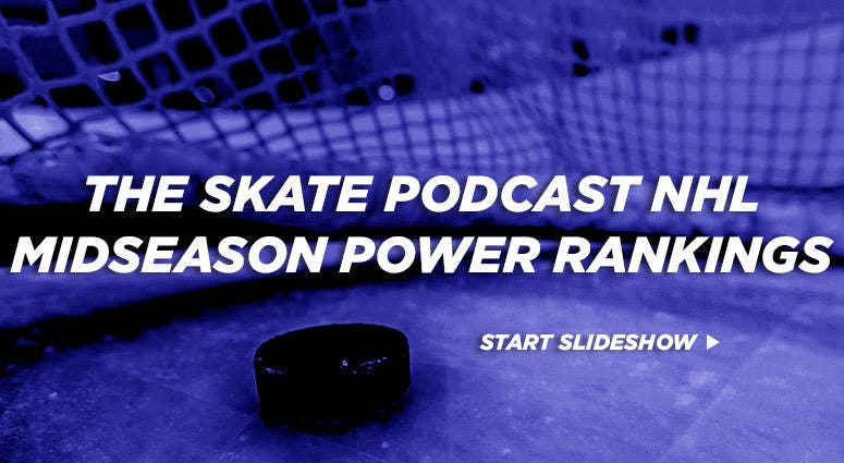 The Skate Podcast NHL Midseason Power Rankings
