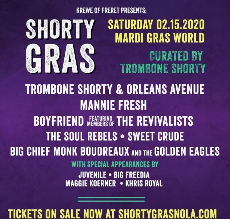 shorty gras