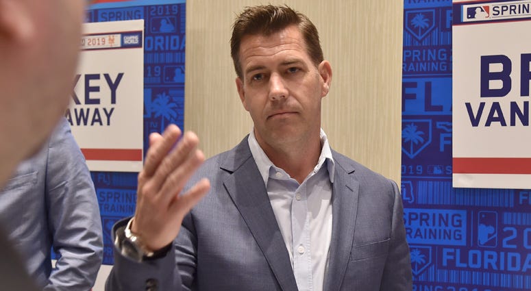 Mets general manager Brodie Van Wagenen Mets general manager Brodie Van Wagenen