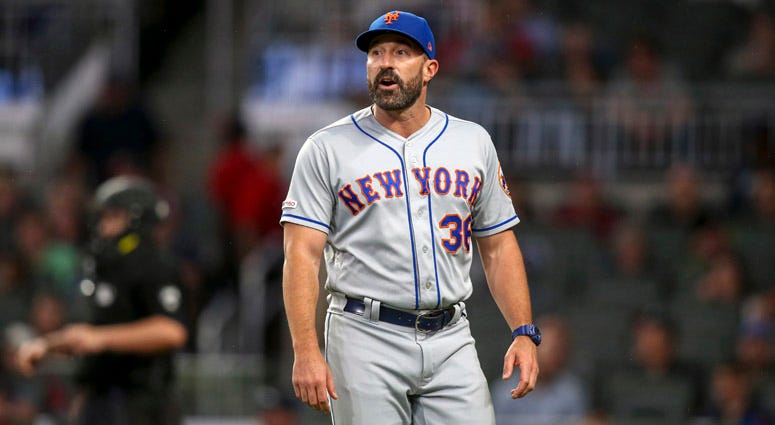 Mets manager Mickey Callaway Mets manager Mickey Callaway