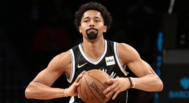 Spencer Dinwiddie of the Brooklyn Nets Spencer Dinwiddie of the Brooklyn Nets
