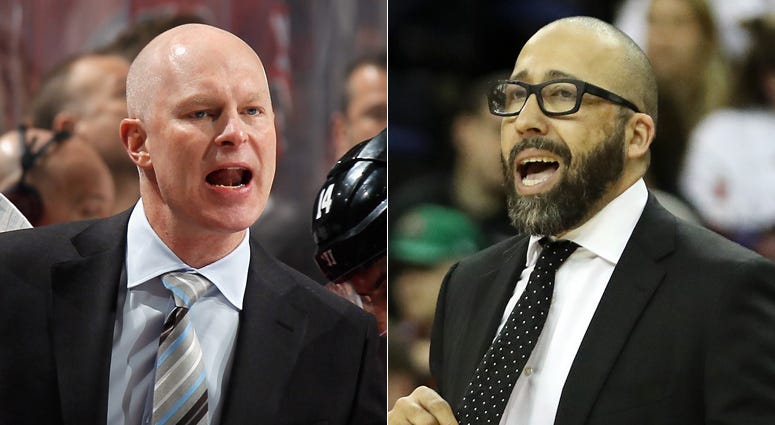 John Hynes and David Fizdale John Hynes and David Fizdale