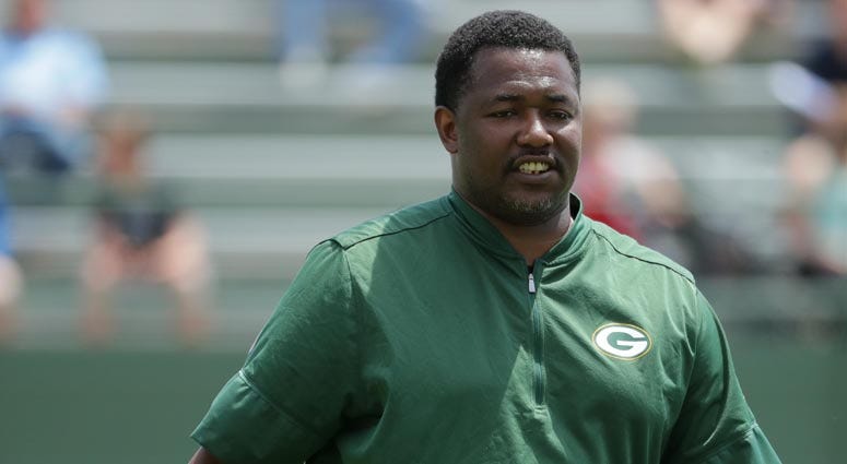 Patrick Graham with Packers in 2018 Patrick Graham with Packers in 2018