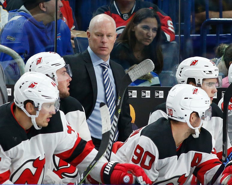 John Hynes watches play from the bench. John Hynes watches play from the bench.