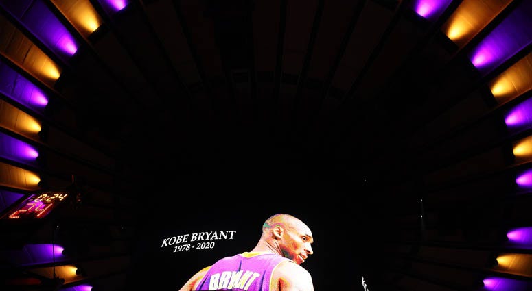 A moment of silence is held for former Lakers great Kobe Bryant before the game between the Knicks and Nets at Madison Square Garden on Jan. 26, 2020. A moment of silence is held for former Lakers great Kobe Bryant before the game between the Knicks and Nets at Madison Square Garden on Jan. 26, 2020.