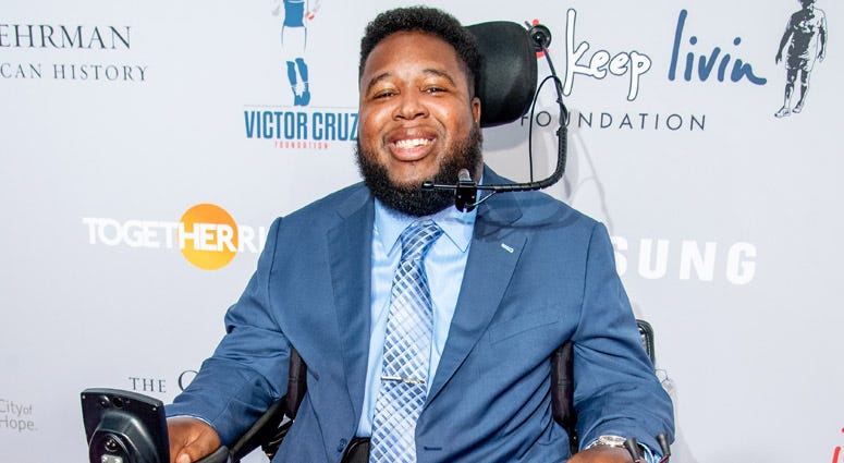 Former Rutgers defensive tackle Eric LeGrand Former Rutgers defensive tackle Eric LeGrand