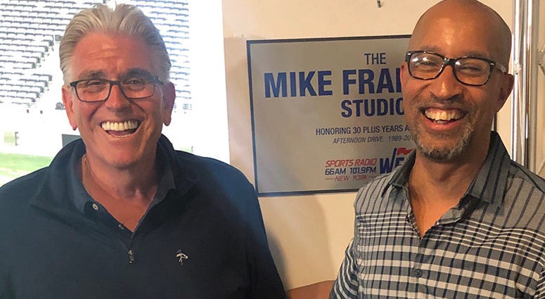 Mike Francesa and Tony Paige