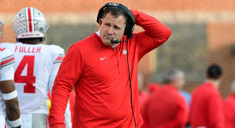 Greg Schiano with Ohio State in 2018 Greg Schiano with Ohio State in 2018