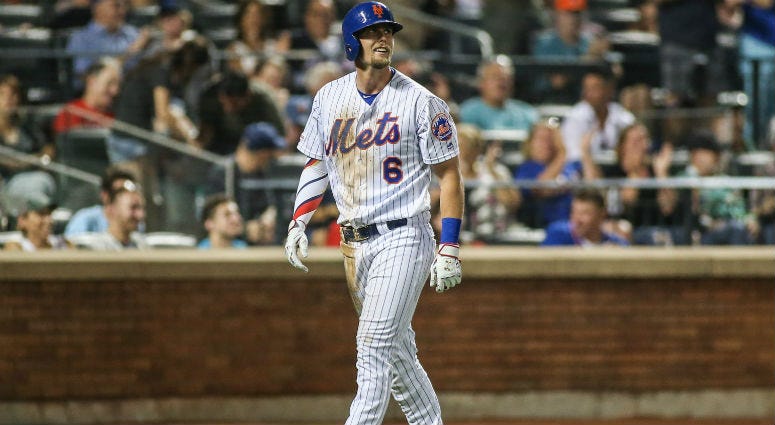 New York Mets right fielder Jeff McNeil (6) at Citi Field. New York Mets right fielder Jeff McNeil (6) at Citi Field.