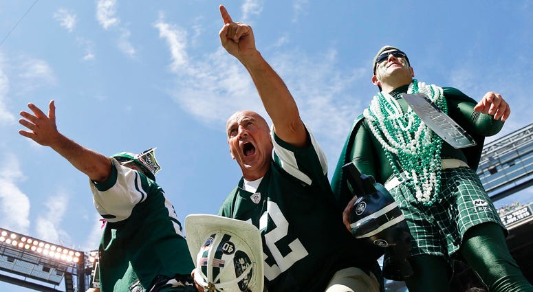 Jets fans Jets fans