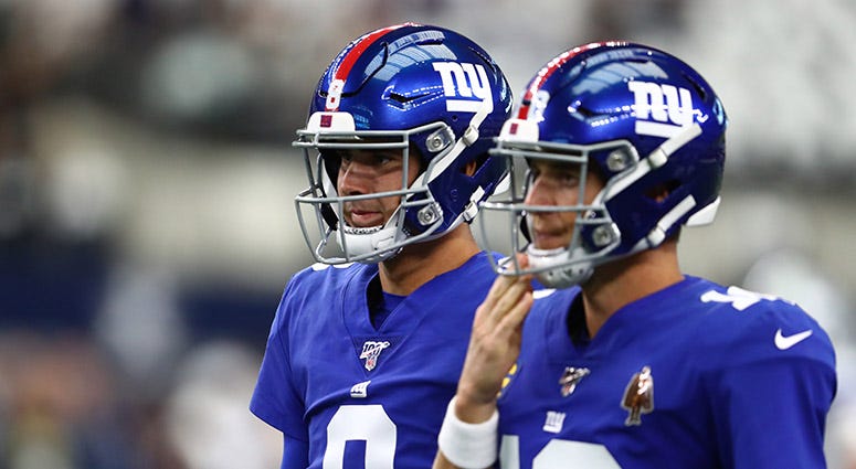 Eli Manning and Daniel Jones