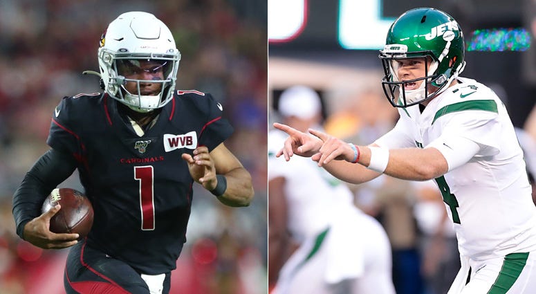 Kyler Murray and Sam Darnold Kyler Murray and Sam Darnold
