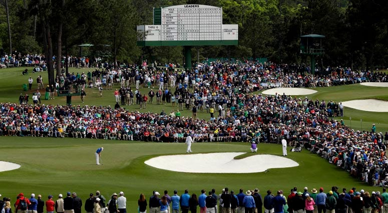FILE -- A general view of The Masters at Augusta National. FILE -- A general view of The Masters at Augusta National.