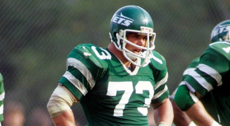 New York Jets defensive tackle Joe Klecko (73) against the Miami Dolphins on Dec 15, 1979 at the Orange Bowl. New York Jets defensive tackle Joe Klecko (73) against the Miami Dolphins on Dec 15, 1979 at the Orange Bowl.