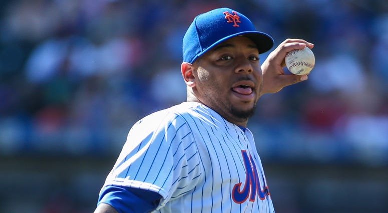 Mets first baseman Dominic Smith Mets first baseman Dominic Smith