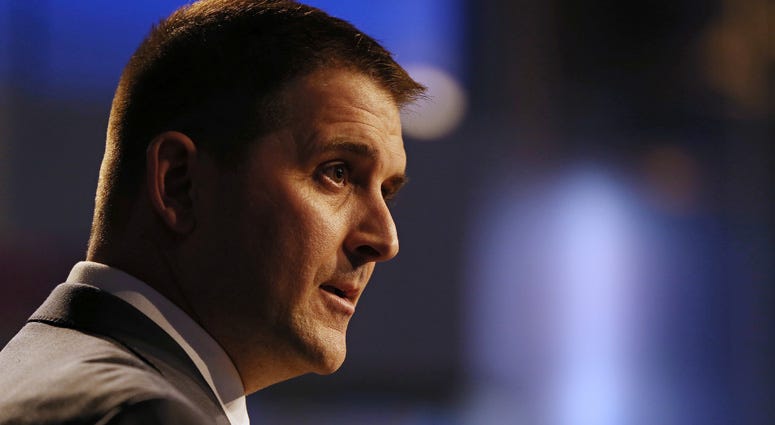 Joe Judge talks to the media after he was introduced as the new head coach of the New York Giants during a news conference on Jan. 9, 2020, at MetLife Stadium. Joe Judge talks to the media after he was introduced as the new head coach of the New York Giants during a news conference on Jan. 9, 2020, at MetLife Stadium.