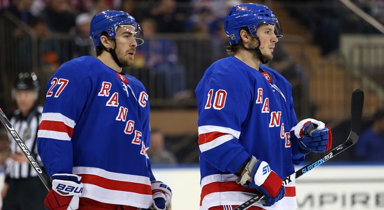 Ryan McDonagh (27) and J.T. Miller Ryan McDonagh (27) and J.T. Miller