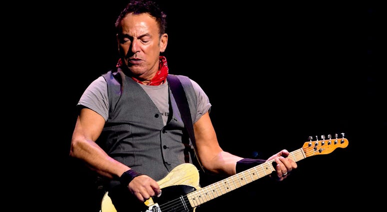 Recording artist Bruce Springsteen performs during The River Tour 2016 at the BB&T Center Recording artist Bruce Springsteen performs during The River Tour 2016 at the BB&T Center