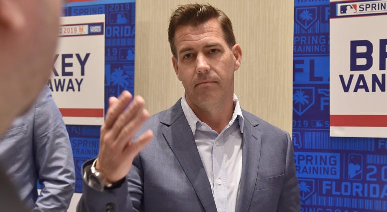 Mets general manager Brodie Van Wagenen Mets general manager Brodie Van Wagenen