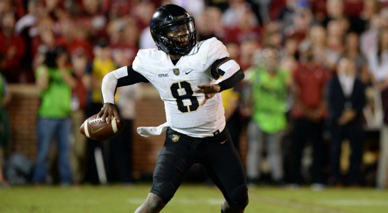 Army QB Kelvin Hopkins Jr. Army QB Kelvin Hopkins Jr.