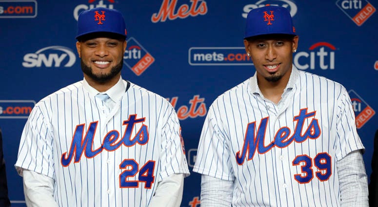 New Mets second baseman Robinson Cano and closer Edwin Diaz New Mets second baseman Robinson Cano and closer Edwin Diaz