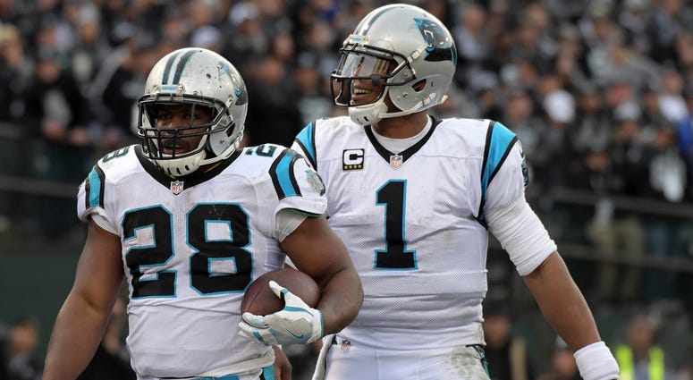 Cam Newton And Jonathan Stewart