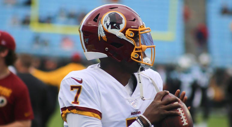 Redskins quarterback Dwayne Haskins