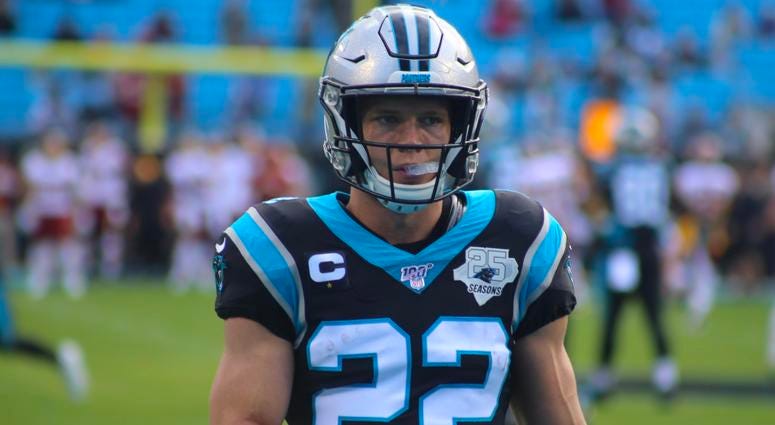 Running back Christian McCaffrey