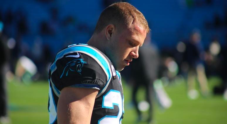 Panthers RB Christian McCaffrey