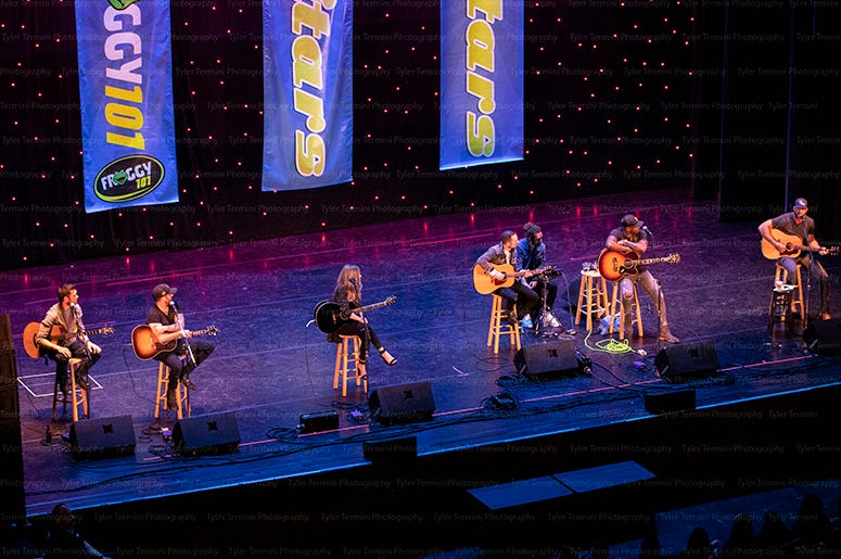 Tyler Rich, Tenille Arts, Jimmie Allen, Riley Green Guitars and Stars