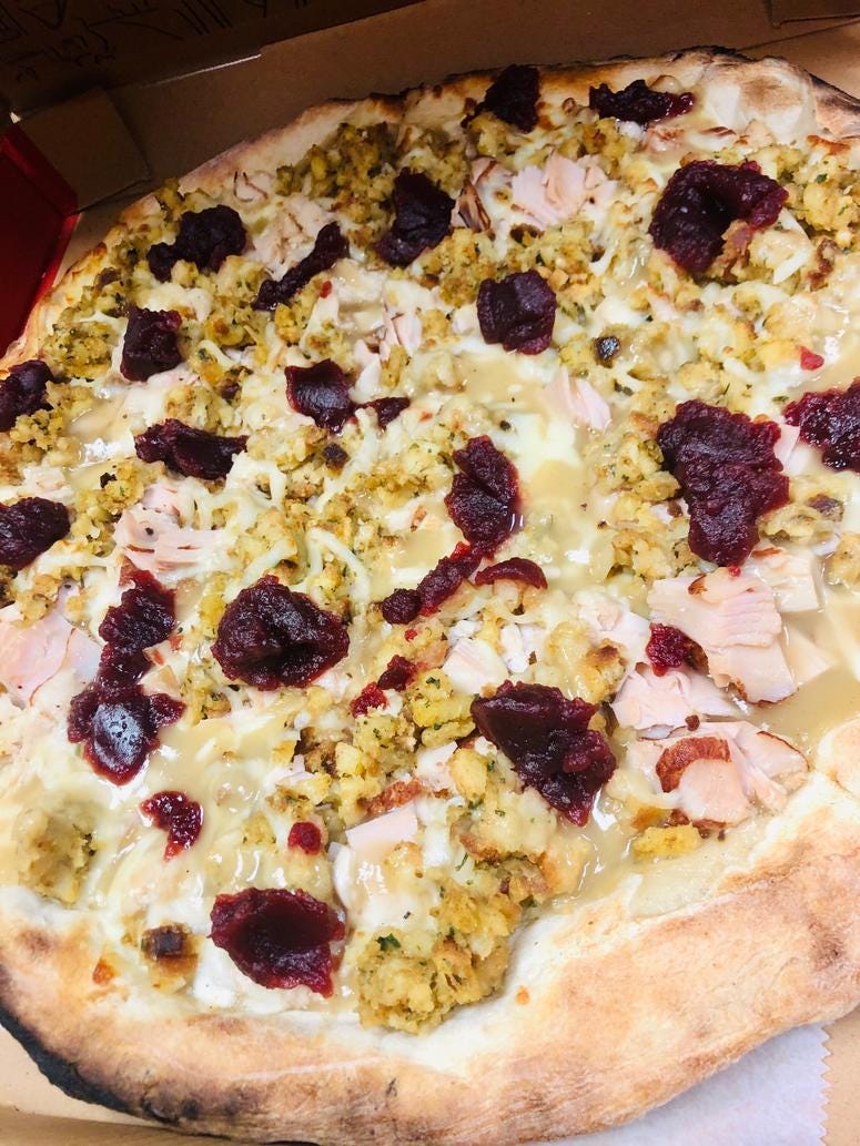 thanksgiving pizza