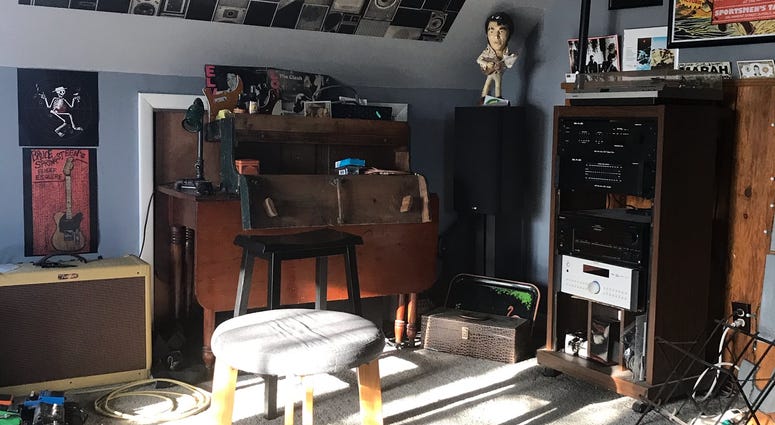 Bulldog's attic studio