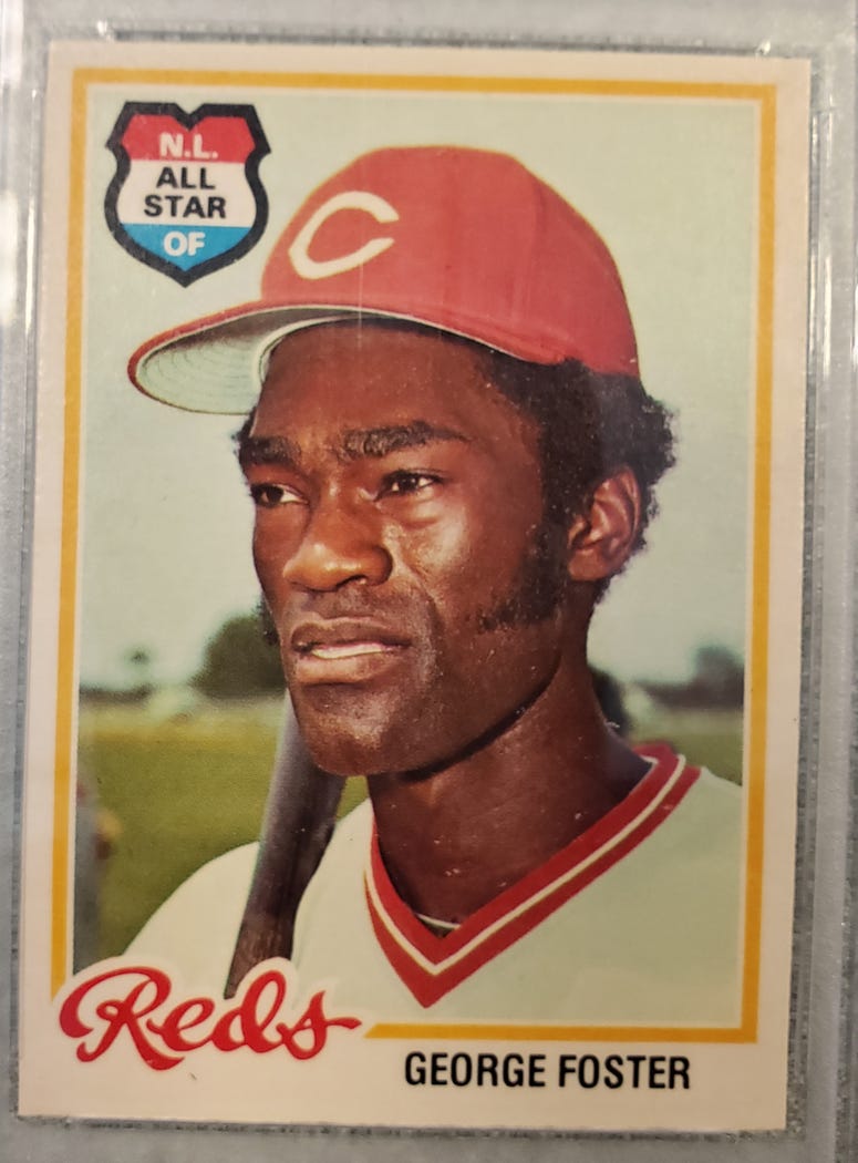1978 O-Pee-Chee Baseball George Foster card