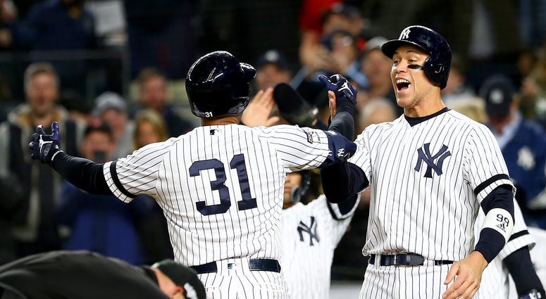 Aaron Hicks and Aaron Judge