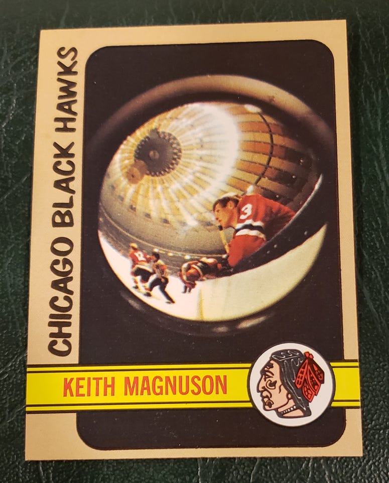 1972-73 Topps No. 87 Keith Magnuson card