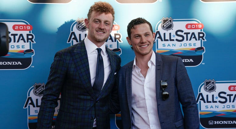 Jack Eichel and Jeff Skinner