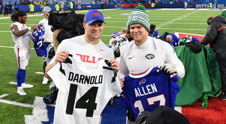 Josh Allen and Sam Darnold