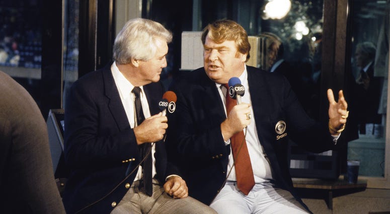 Pat Summerall and John Madden