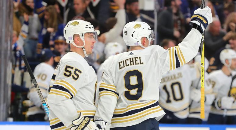 Rasmus Ristolainen and Jack Eichel