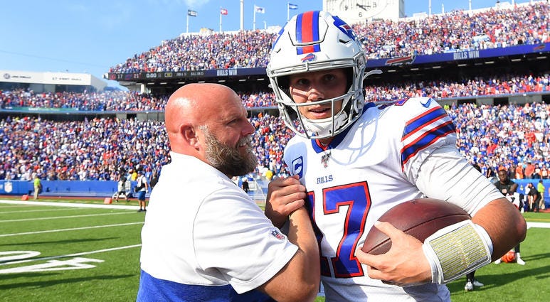Brian Daboll and Josh Allen