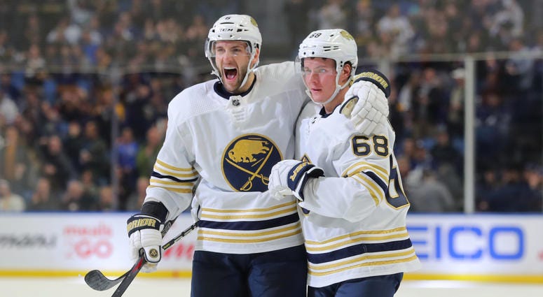 Marco Scandella and Victor Olofsson