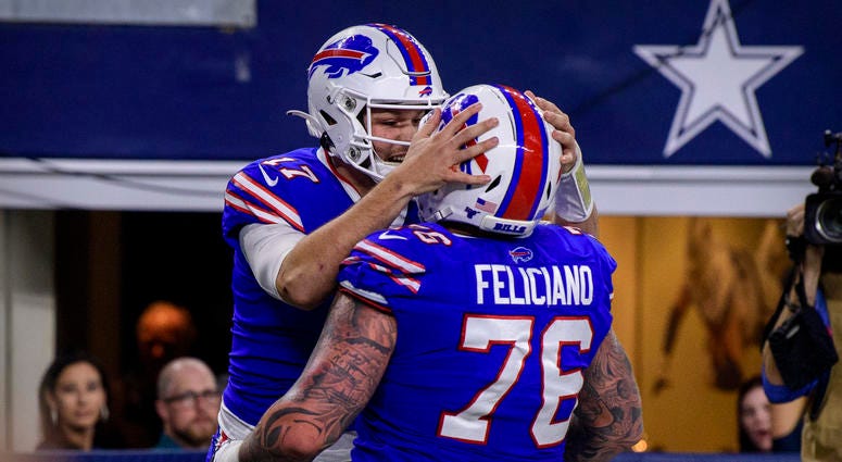 Josh Allen and Jon Feliciano