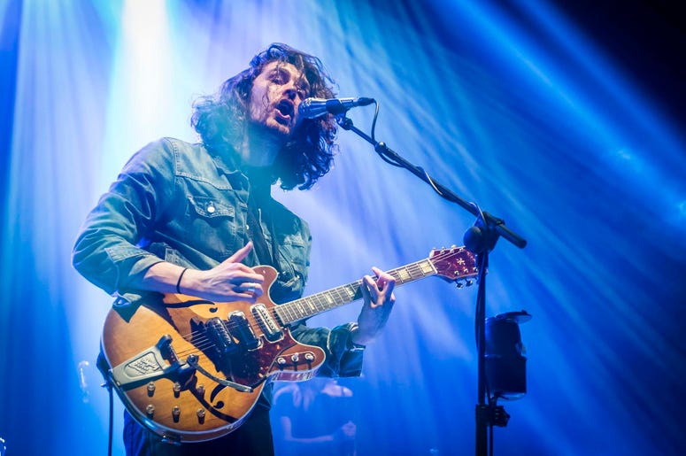 Hozier performs live on stage at the O2 Brixton Academy Hozier performs live on stage at the O2 Brixton Academy