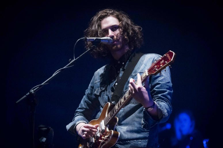 Hozier performs live on stage at the O2 Brixton Academy Hozier performs live on stage at the O2 Brixton Academy