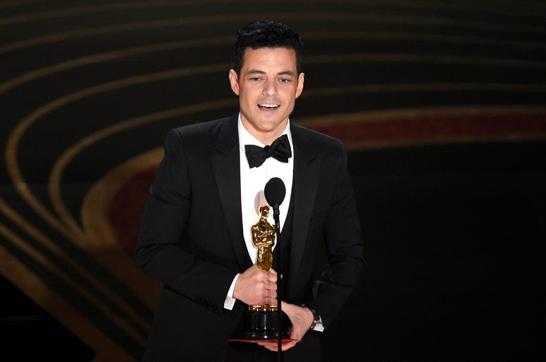Rami Malek wins best actor Oscar for 'Bohemian Rhapsody' Rami Malek wins best actor Oscar for 'Bohemian Rhapsody'